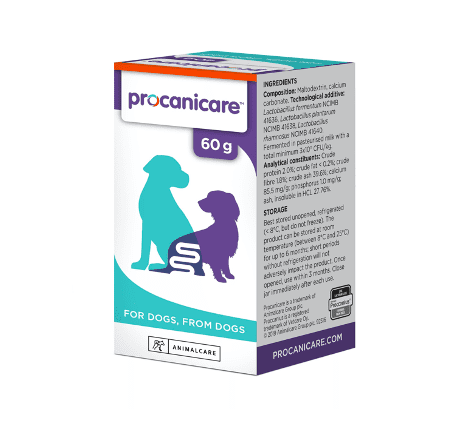 Free pot of Procanicare™ dog supplements